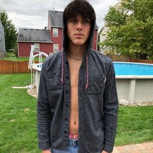 Hollister long sleeve button up